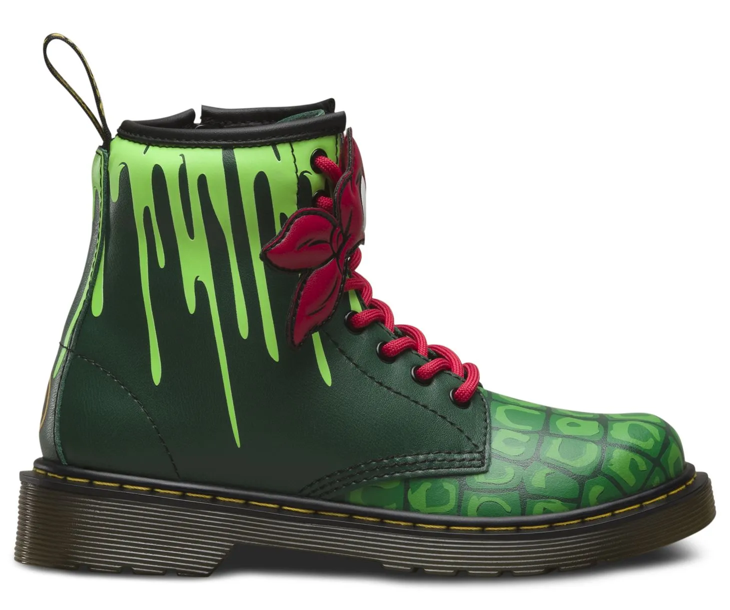 1460 Kids TMNT Raph J DMS Green T Lamper Boots