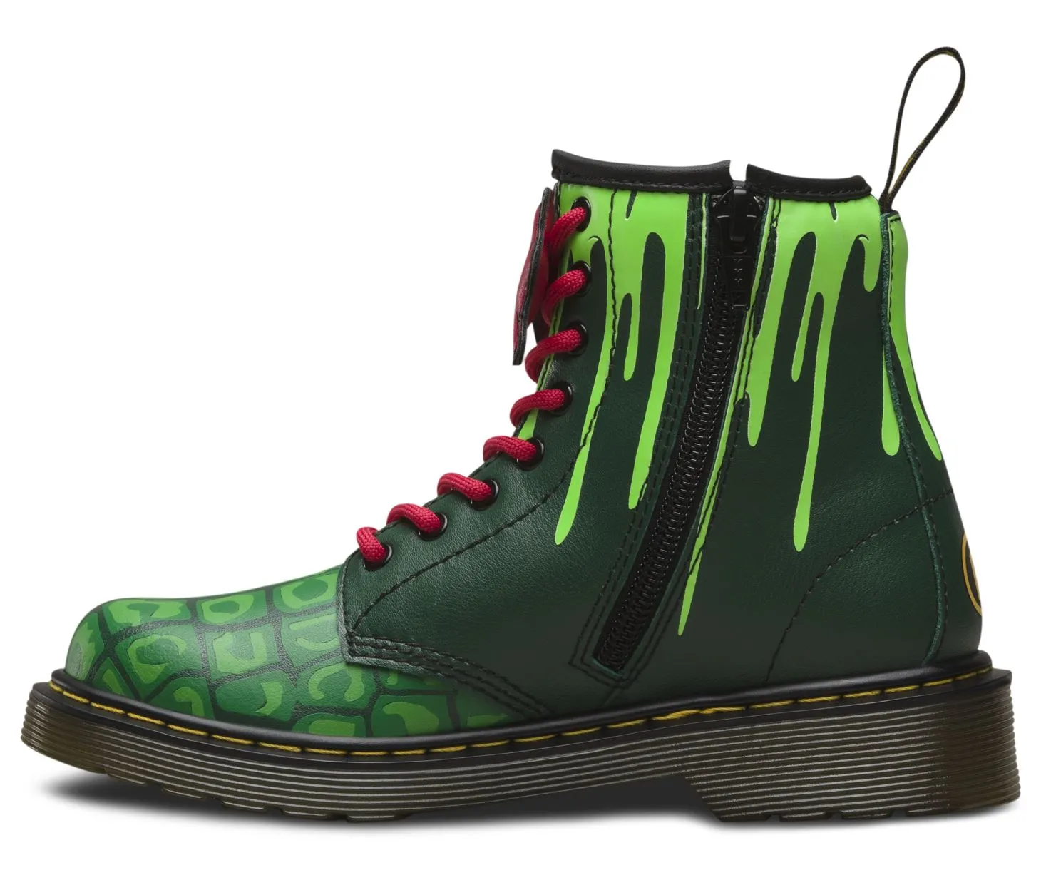 1460 Kids TMNT Raph J DMS Green T Lamper Boots