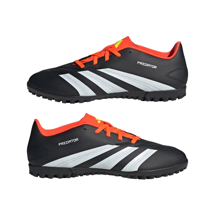 Adidas Predator Club Turf IG7711 men's soccer shoe black-white-red