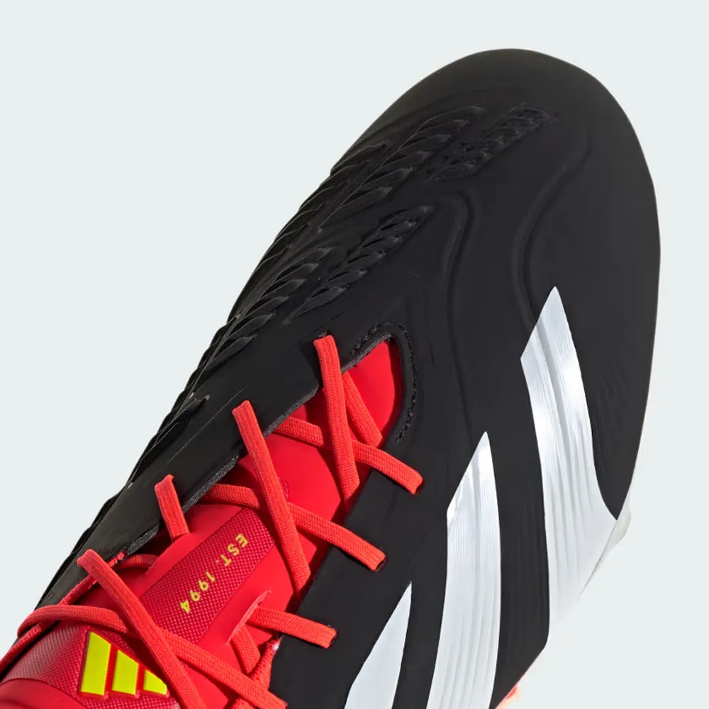 Adidas Predator Elite SG Football Boots (Black/White/Solar Red)