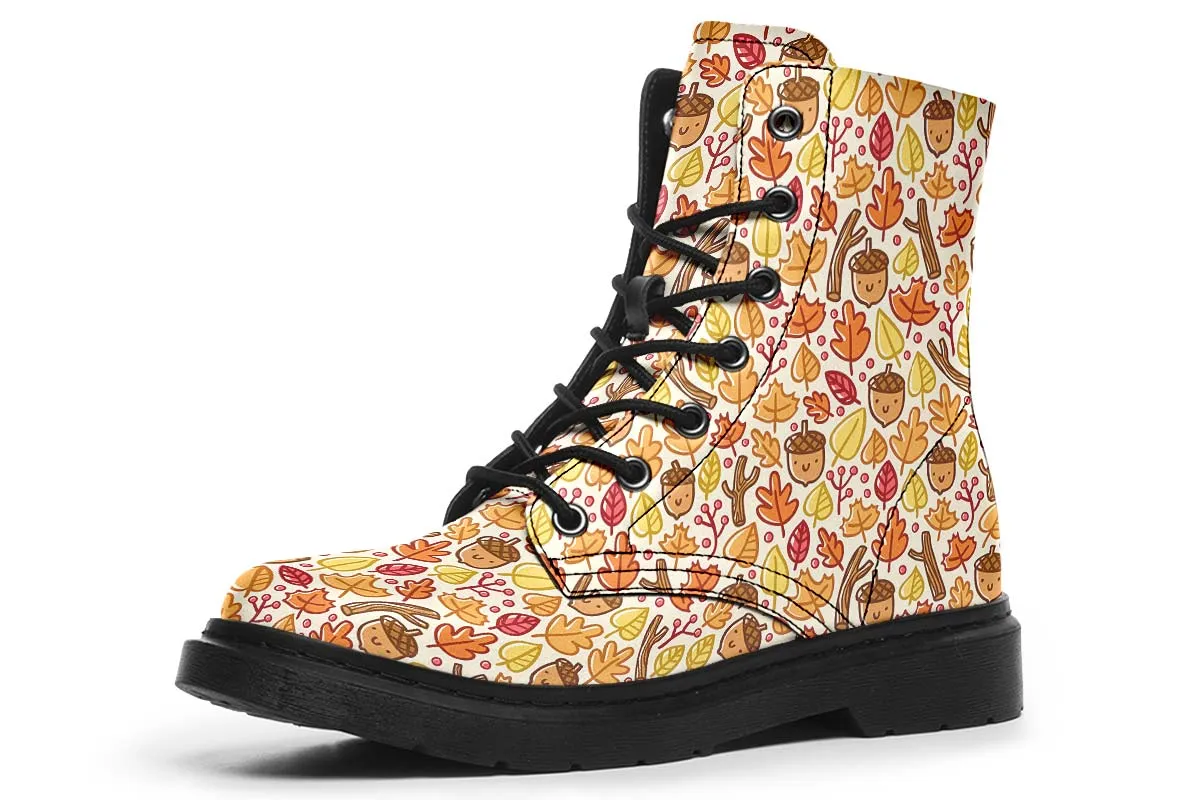 Adorable Autumn Pattern Boots