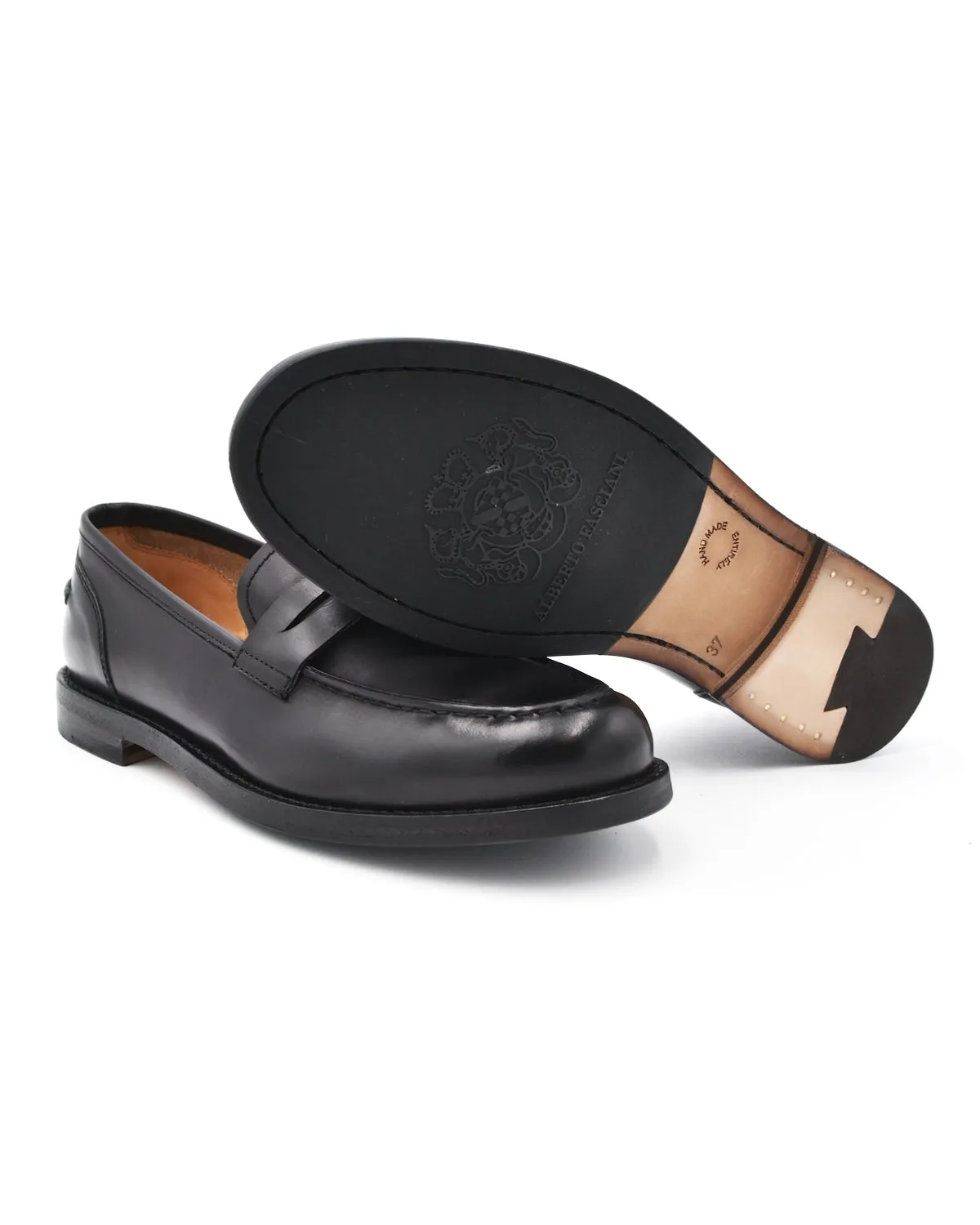 Alberto Fasciani Zoe Penny Loafer Black