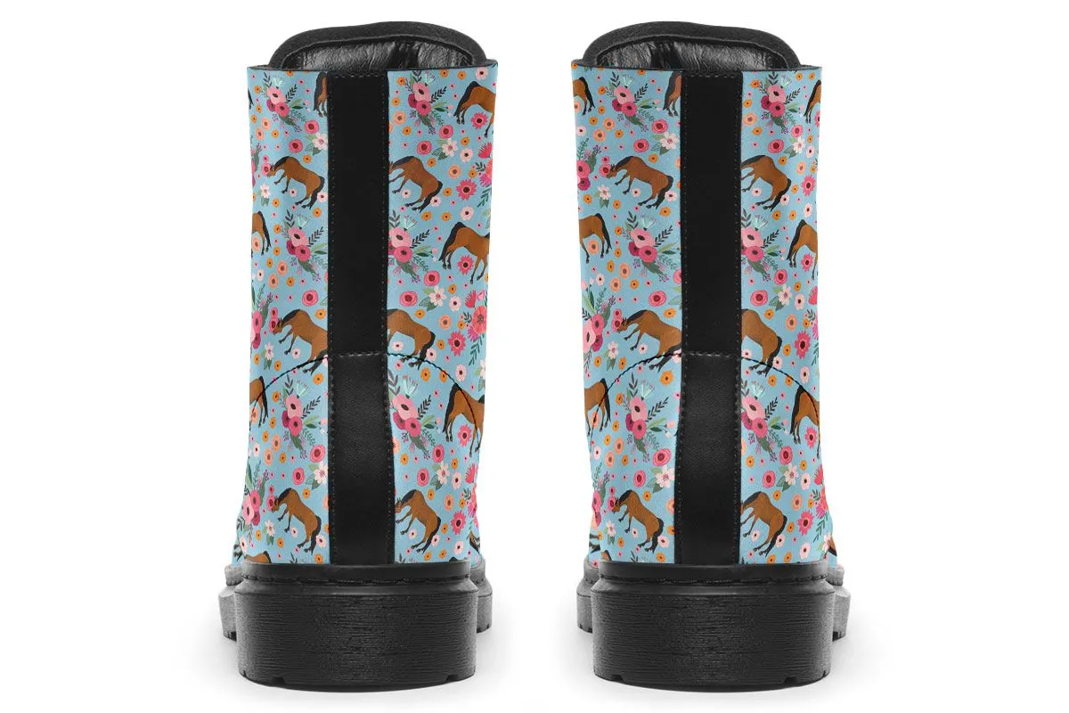 Arabian Horse Flower Boots