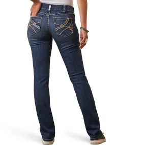 Ariat Women's R.E.A.L. Mid Rise Everlee Straight Jeans