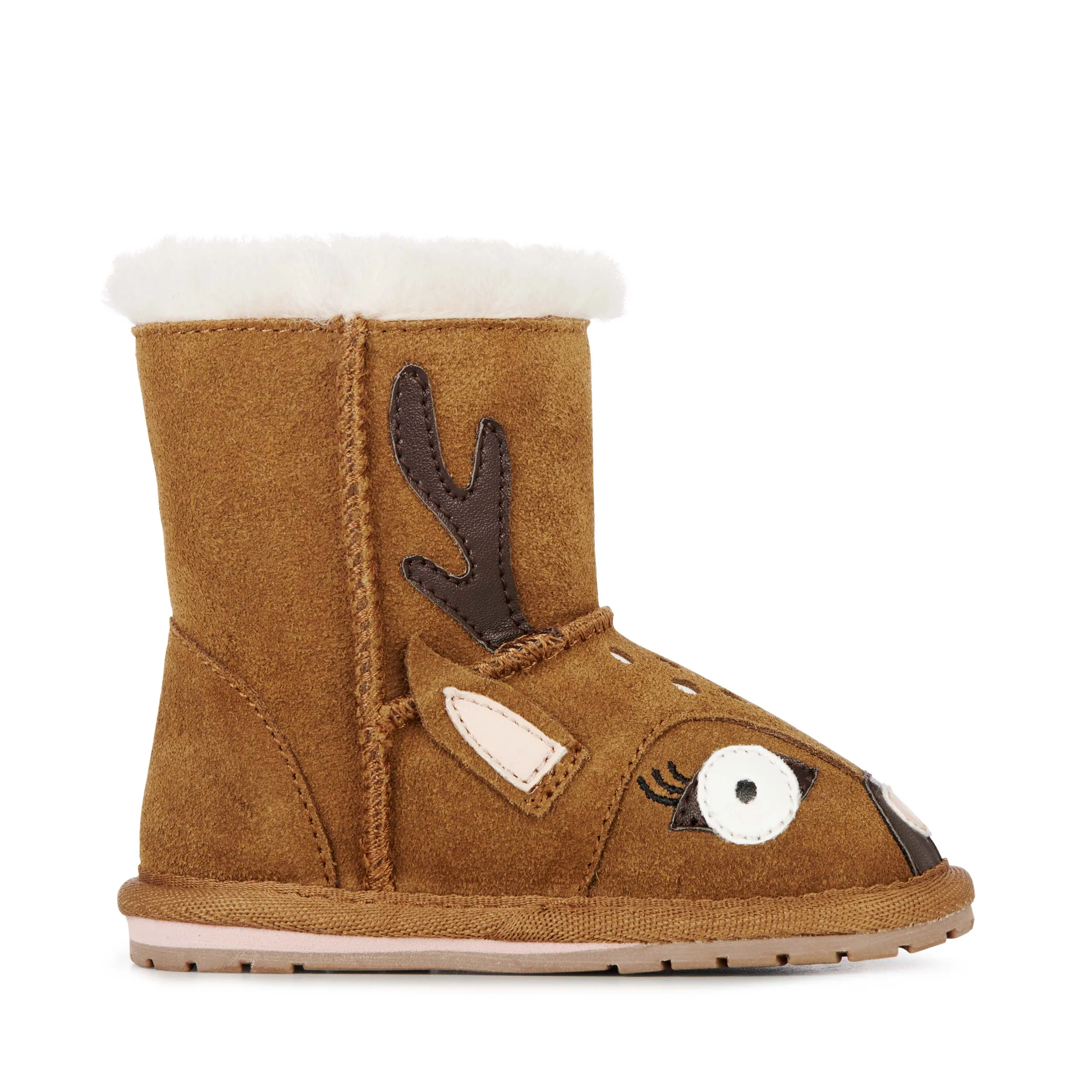 Babies Deer Walker Boots - Chestnut