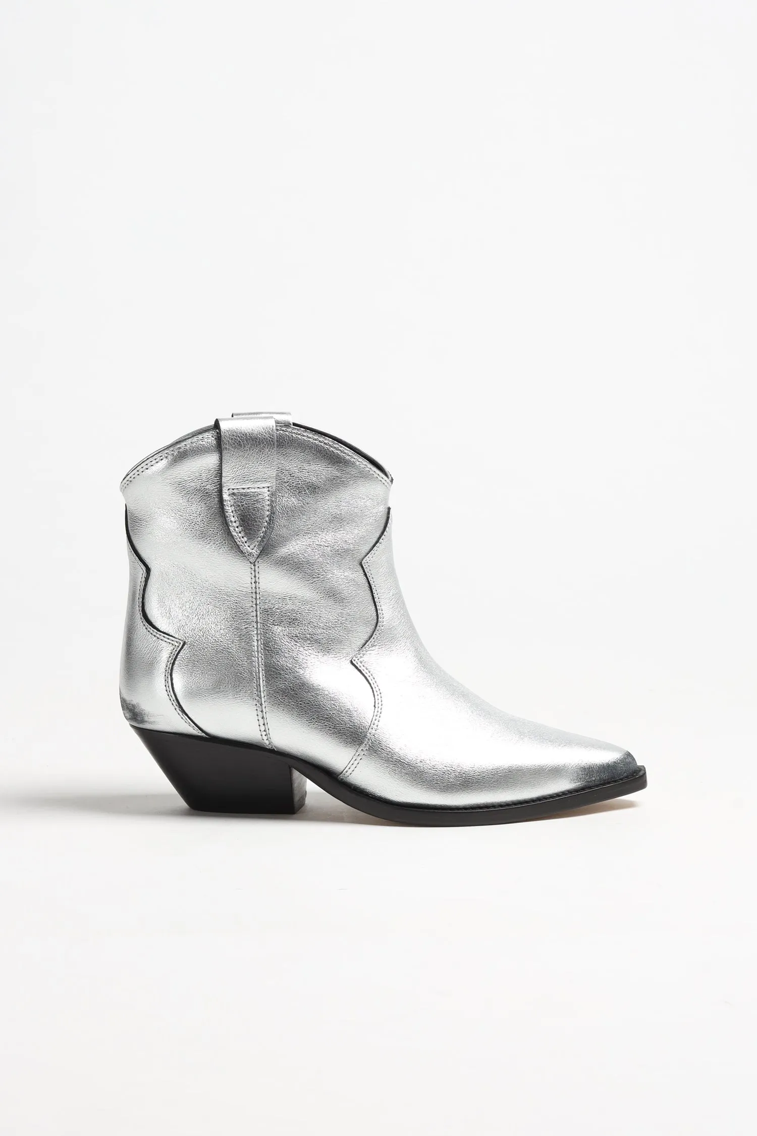 Boots Dewina in Silber