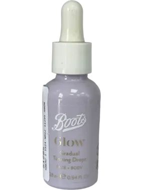 Boots Glow Gradual Tanning Drops for Face & Body UK 28ml