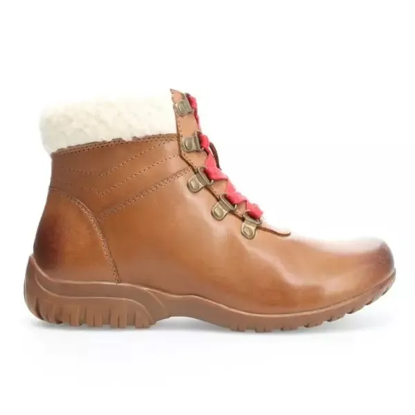 Dasher Tan Laced Ankle Boots