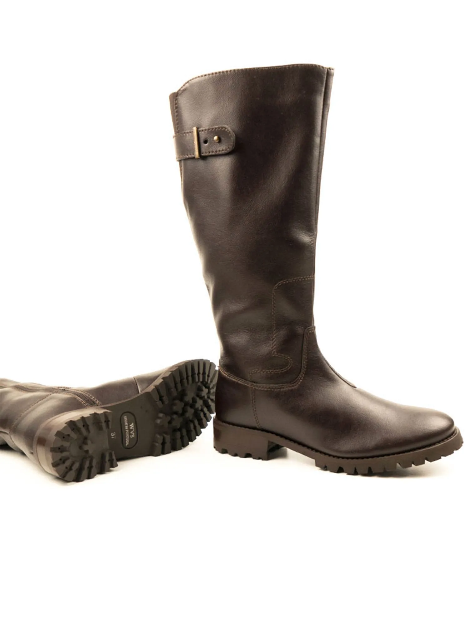 Deep Tread Knee Length Boots