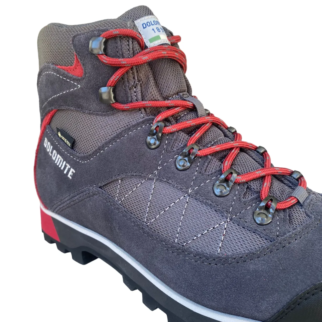 Dolomite mountain trekking boot Moena GTX 268627 ANCR anthracite-red