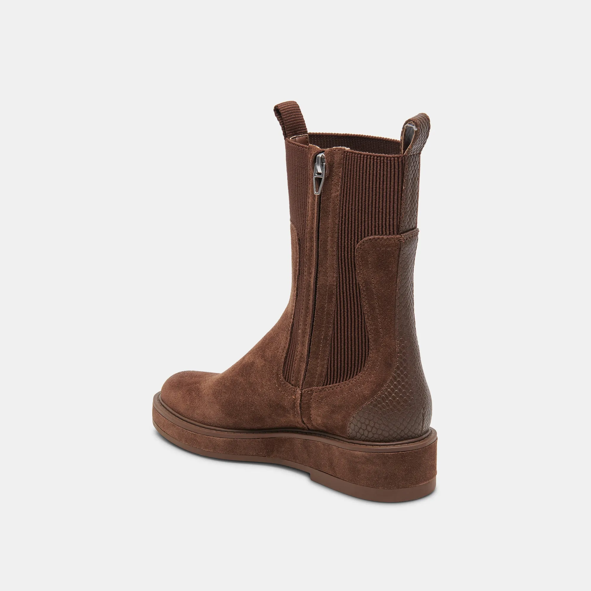 ELYSE H2O WIDE BOOTS COCOA SUEDE