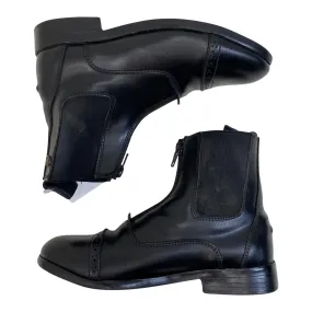 Equistar Zip Paddock Boots in Black - Children's 5