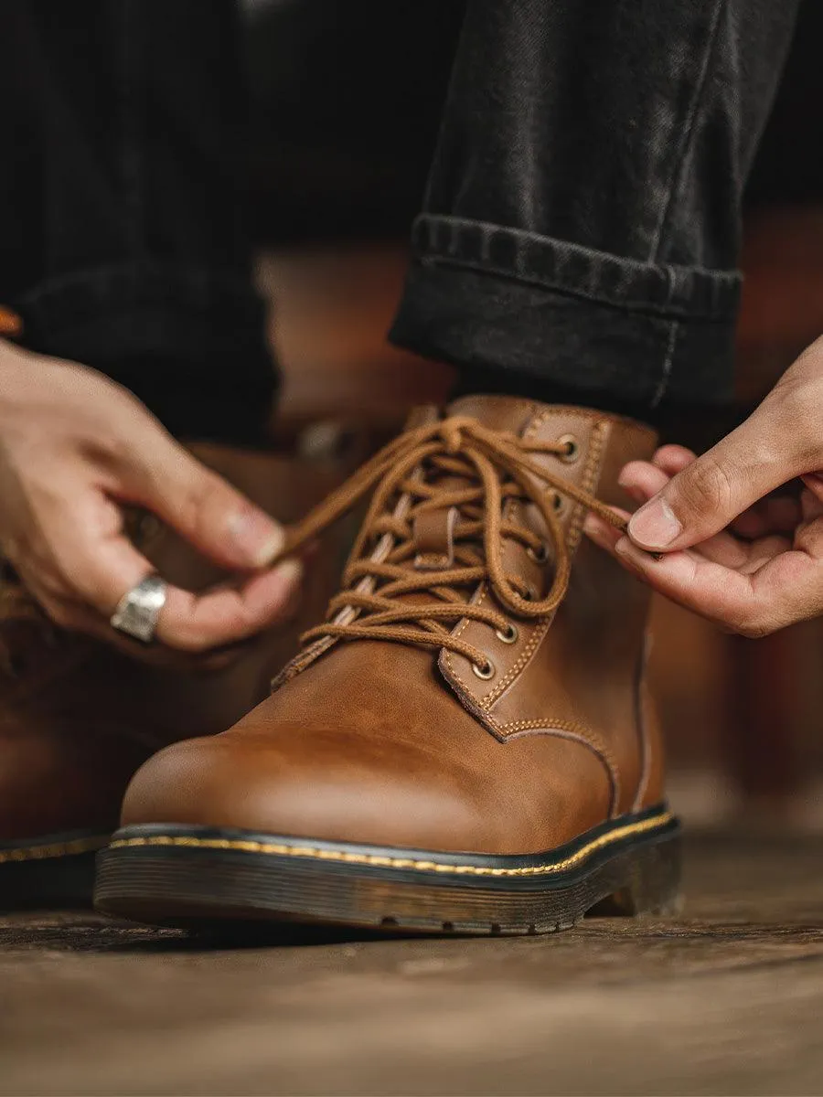 Heritage Edition Brown Martin Boots