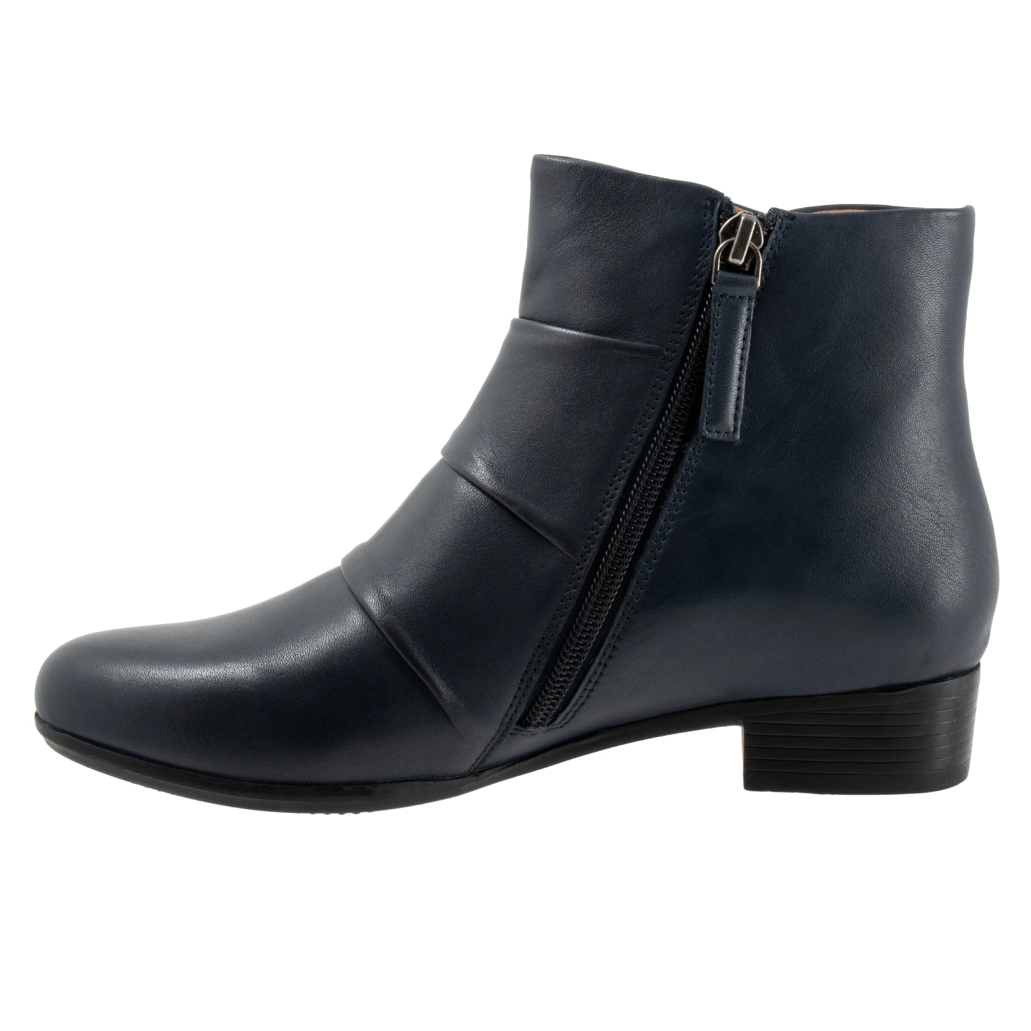 Mila Navy Ankle Boots