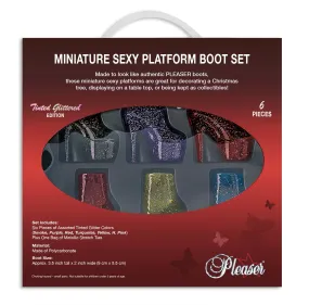 Miniature Boots Ornament Set