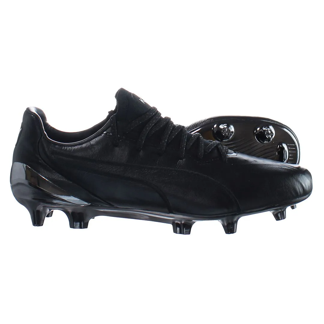 Puma King Platinum FG/AG Black Mens Football Boots