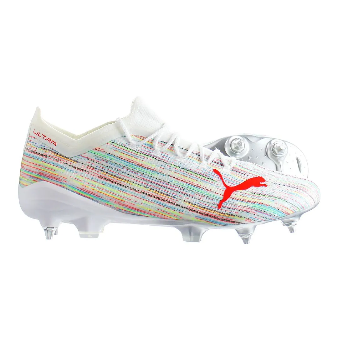 Puma Ultra 2.1 MxSG White Mens Football Boots