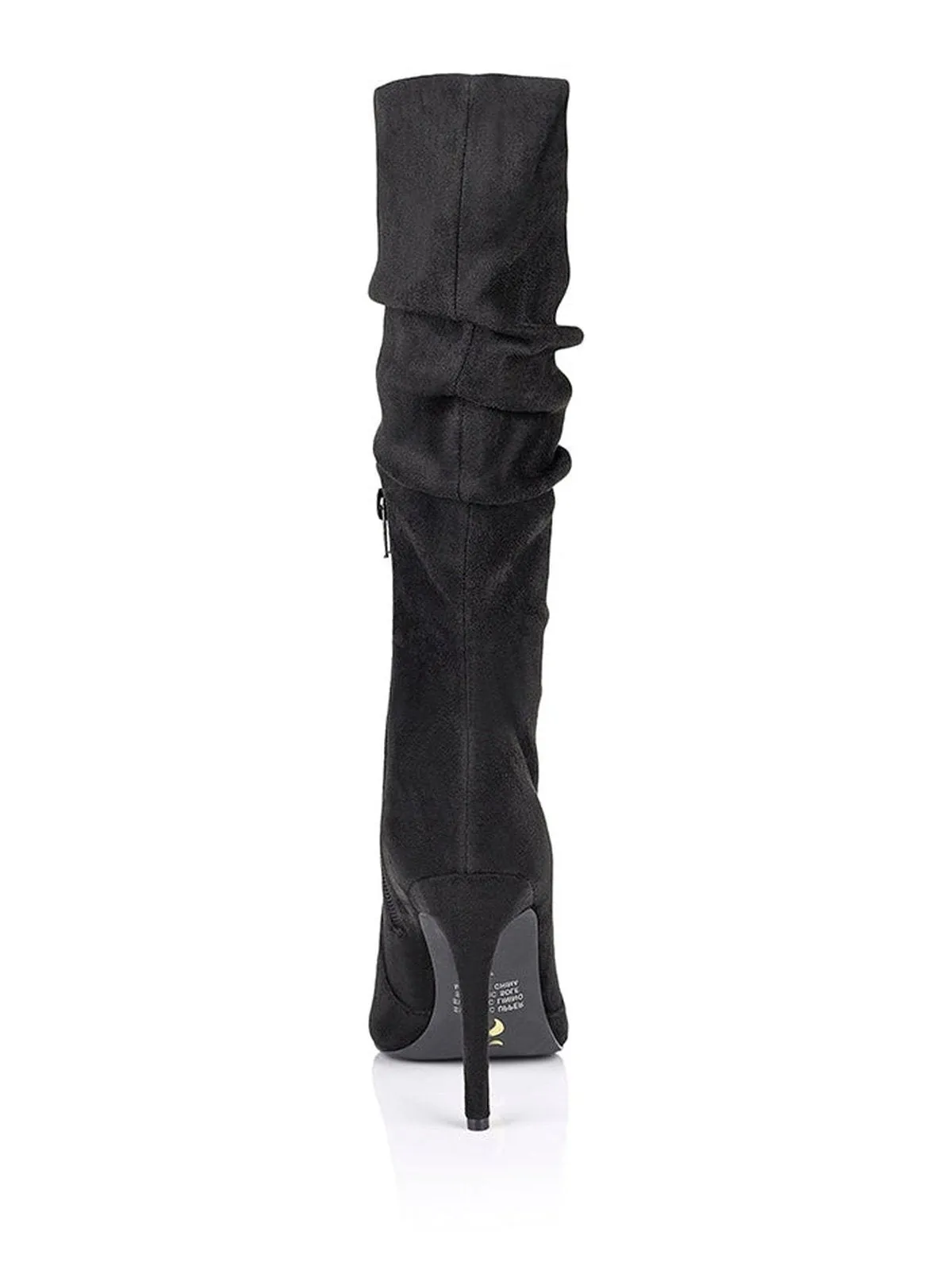 Sage Tall Boots - Black Micro