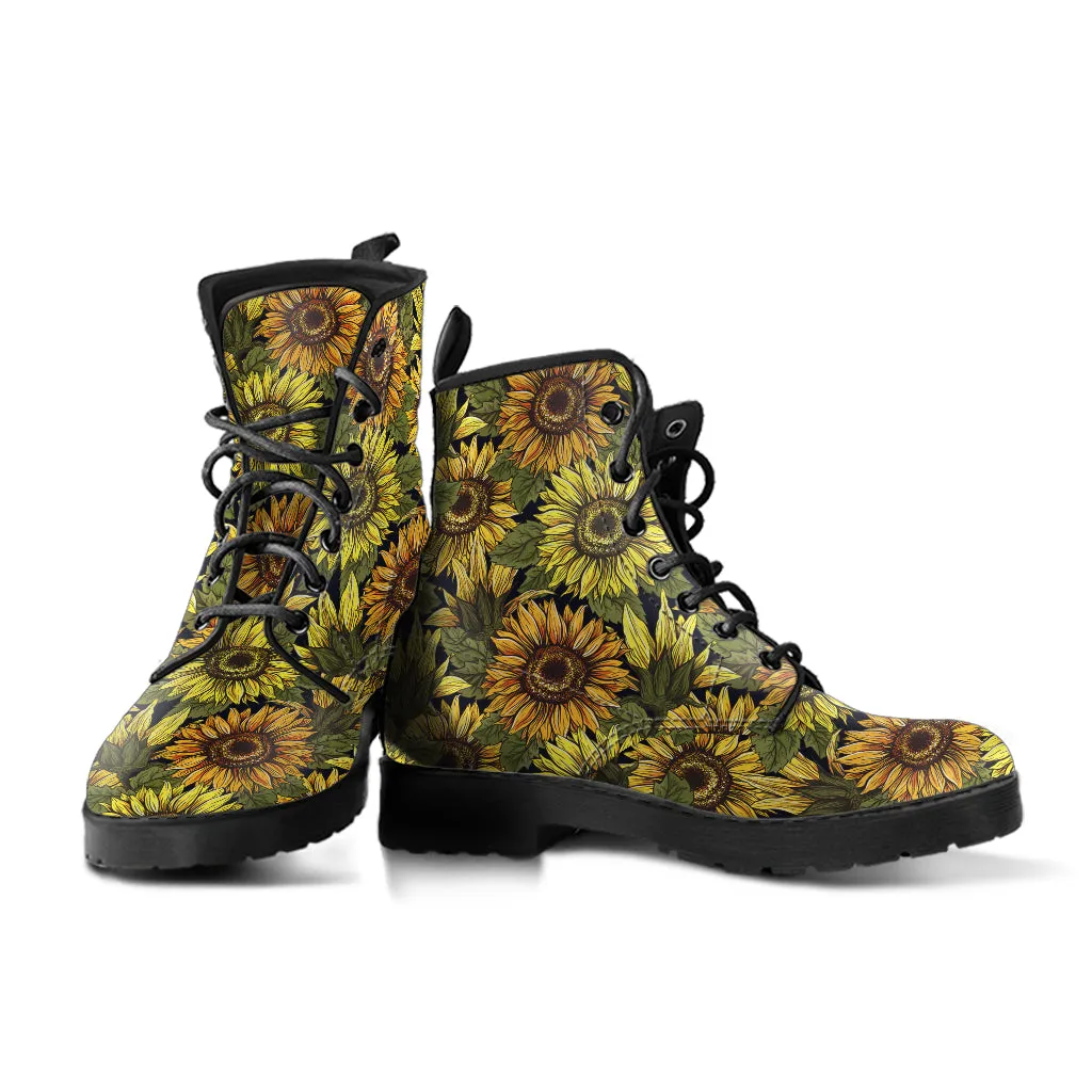 Sunflower Vegan Leather Boots