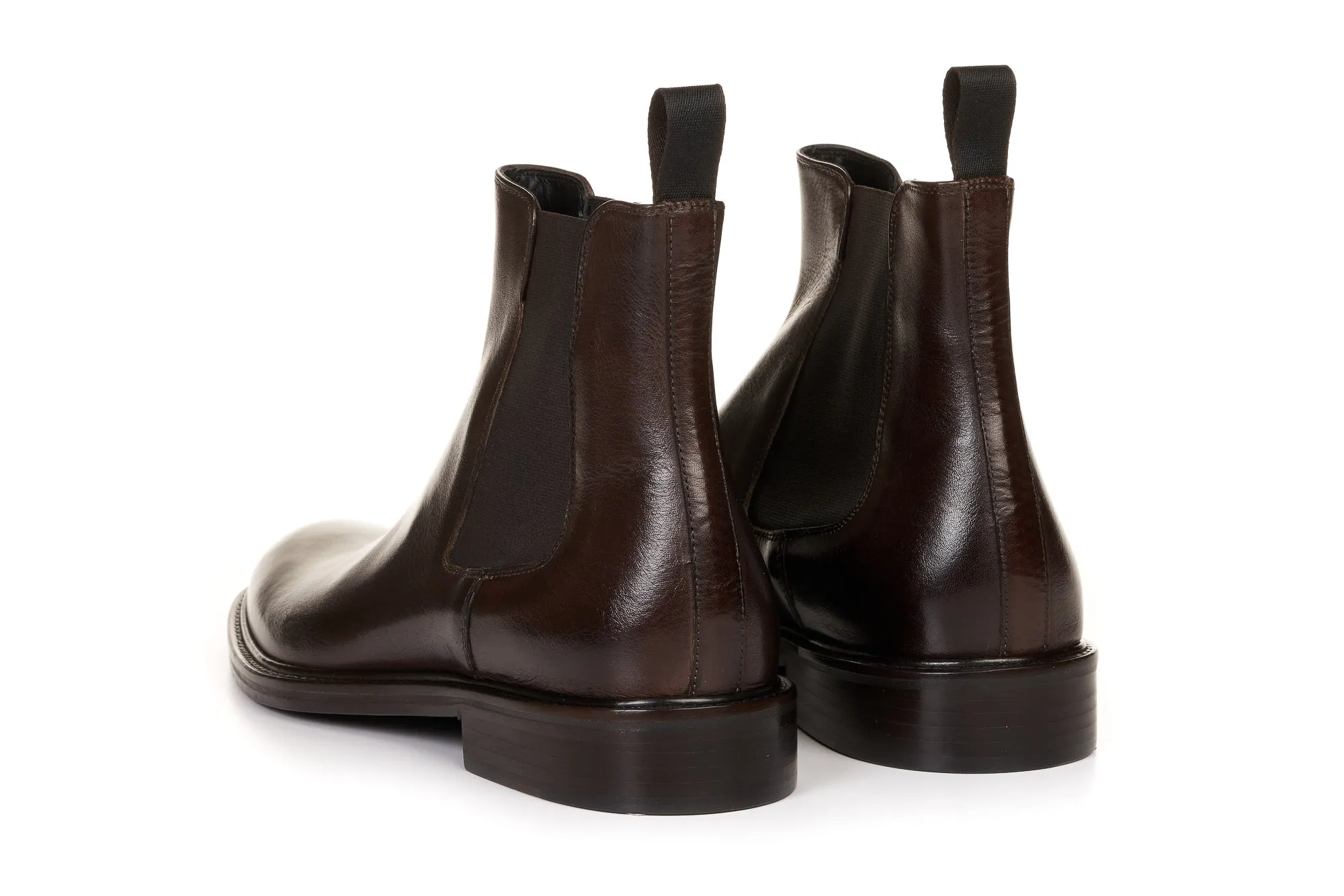 The Gian Carlo Chelsea Boot - Dark Brown Chocolate