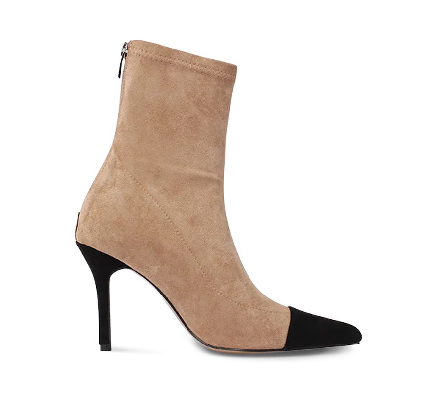 Two Tone Ankle Boots all