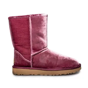 UGG Classic Short II Velvet Bougainvillea Boots - Women's