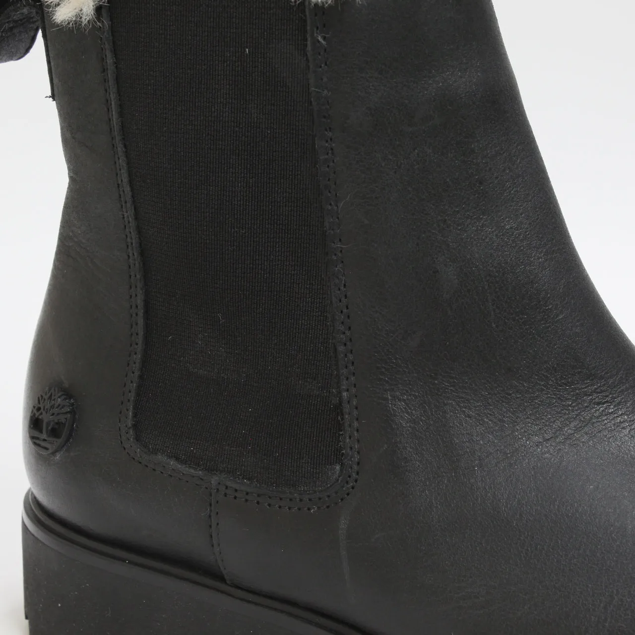 Womens Timberland Lyonsdale Chelsea Boots Black Uk Size 3.5