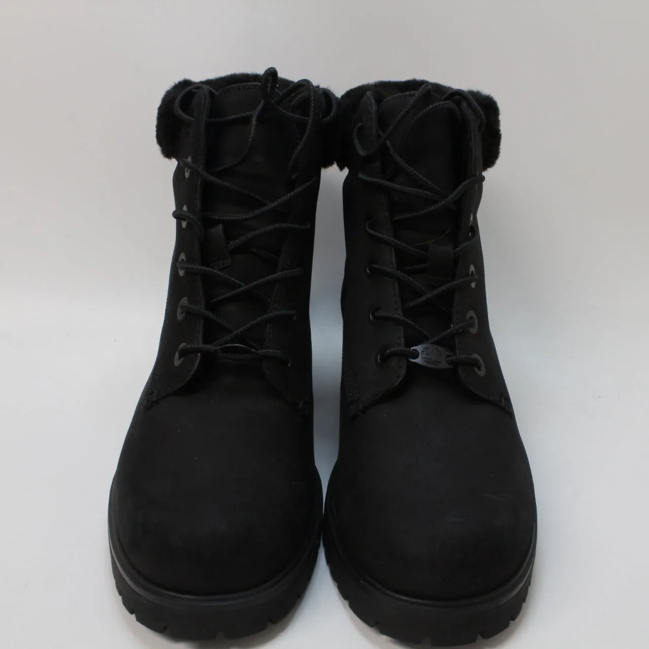 Womens Timberland Lyonsdale Shearling Boots Black Uk Size 6