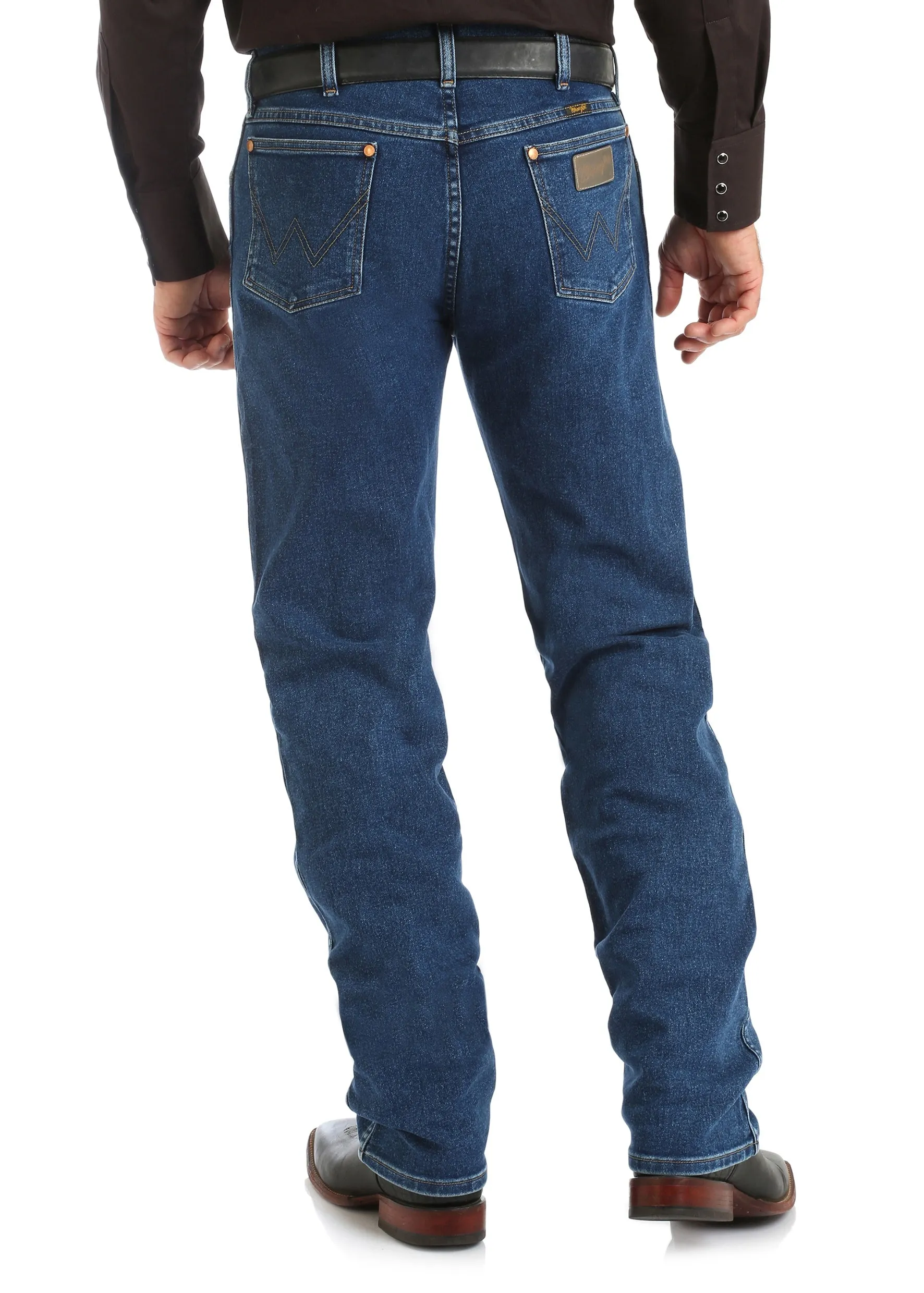 Wrangler Mens Original Fit Active Flex Jean - Stonewash